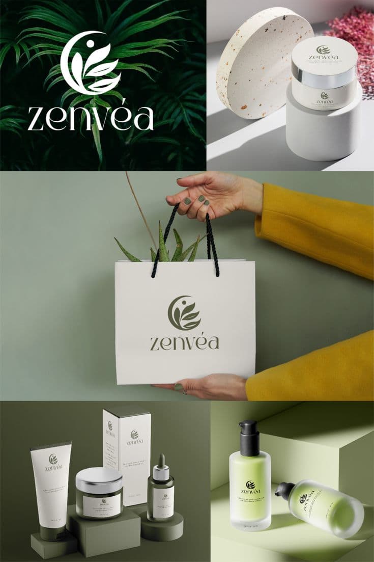 Referência visual da identidade Amelise — elegância e dualidade